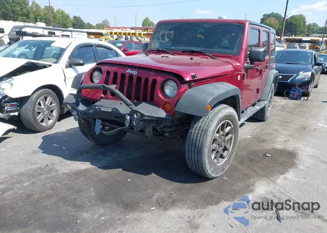 2013 Jeep Wrangler Unlimited Sport из США, поврежденный, VIN 1C4BJWDG6DL514603